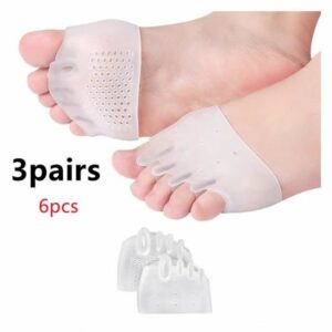 Séparateur d'Orteil BUNIONETTE - Correcteur en Gel Transparent - 6 pièces pour un Confort Optimal