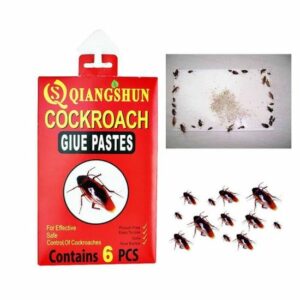 Pack de 6 Pièges à Cafards Shipenophy - Appâts Efficaces pour Contrôle des Parasites à Domicile