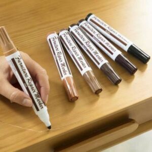 Pack de 6 Feutres Rénovateurs Bois - SHOP-STORY : Redonnez Vie à Vos Meubles en Un Clin d'Œil !