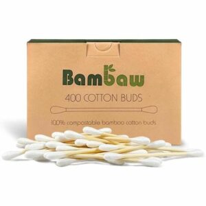 Coton-tiges en bambou bio : soins des oreilles écologiques, recyclables et durables | Emballage éco-responsable