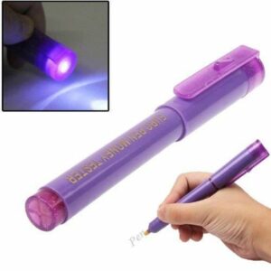 Stylo Détecteur de Faux Billets UV - Testez vos Euros et Dollars en Toute Sécurité