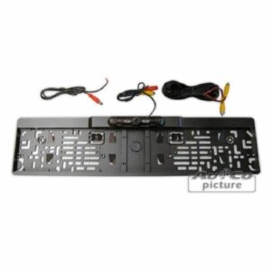 Support de Plaque d'Immatriculation avec Caméra de Recul et Vision Nocturne - Sécurité et Confort