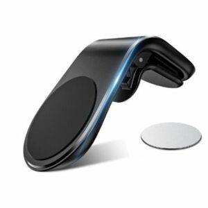Support Magnétique pour Téléphone de Voiture - Fixation Pratique et Sécurisée