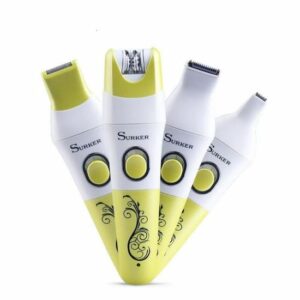 SURKER HC-510 : Épilateur Multifonction Facial et Tondeuse à Cheveux pour Femmes - Épilateur Électrique Bikini