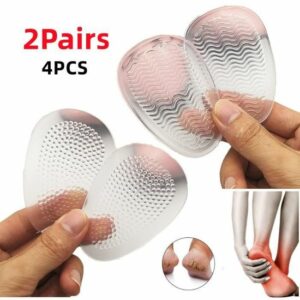 Talonnette en Gel de Massage - Semelles Orthopédiques pour Talons Hauts, Bottes et Chaussures de Sport