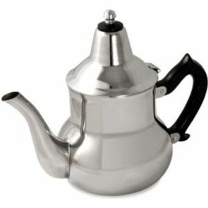 Théière marocaine BAUMALU 1.2L en acier inoxydable et bakélite – Élégance et qualité pour vos infusions