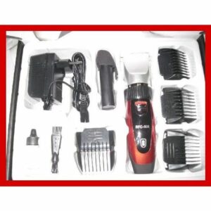 Tondeuse Professionnelle Surker en Titane Céramique avec 2 Batteries - Coupez Comme un Pro !