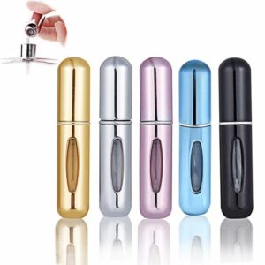 Vaporisateur de parfum rechargeable 5ml - Étanche, pratique et portable pour un parfum toujours à portée de main !