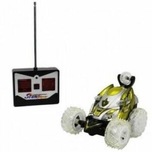 Voiture télécommandée lumineuse RC - Jouet radiocommandé pour garçons dès 3 ans - Réalisez des cascades incroyables !