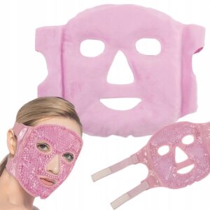 Masque Gel Relaxant pour Yeux et Visage – Rafraichissant, Chauffant et Réutilisable