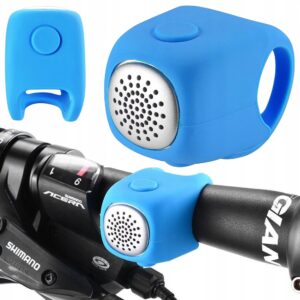 Sonnerie Électronique pour Vélo 120dB – Klaxon- Avertisseur Cycliste Étanche Haute Puissance