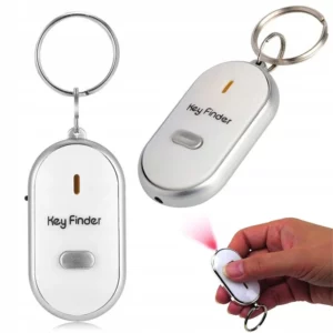 Cobye - Porte cles sifflet LED Detecteur de cles Localisateur sonore Anti perte de clefs