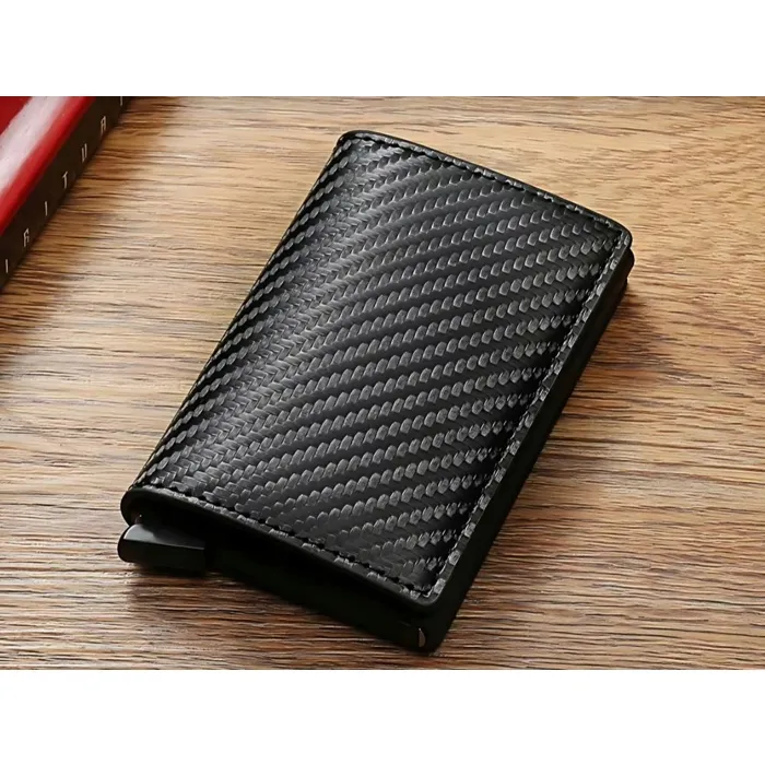 Cobye - Portefeuille RFID anti-vol noir pour cartes billets sécurisé- sécurité bancaire – Image 6