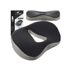 Cobye - Oreiller orthopédique pour chaise coussin lombaire ergonomique soulage le dos douleurs lombaires réduit la pression