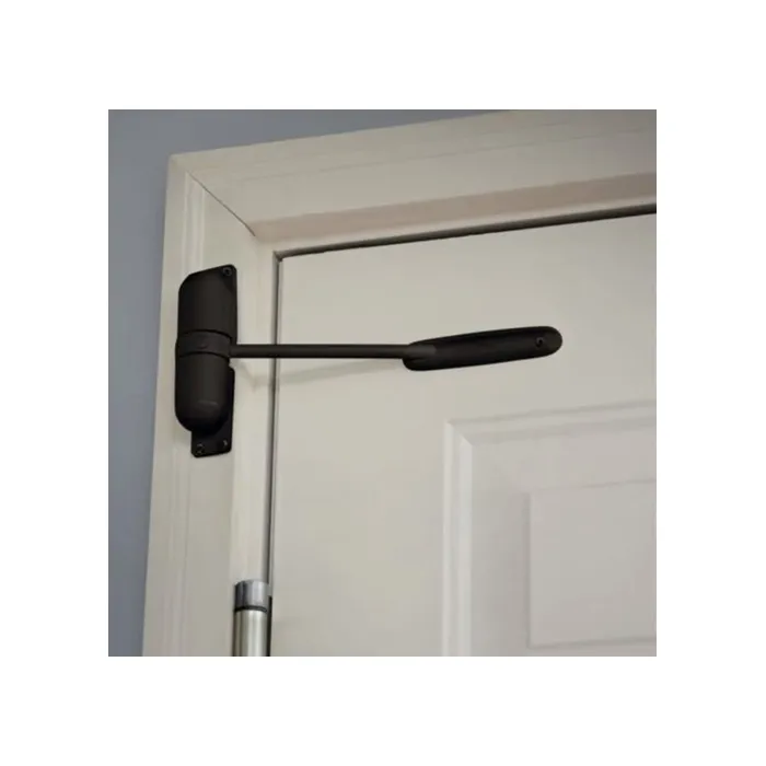 Cobye - Ferme-porte avec bras loquet- jusqu a 60 kg réglable - 11,5 x 3,3 x 2,5 cm - sécurité maison bureau - anti intrusion – Image 4