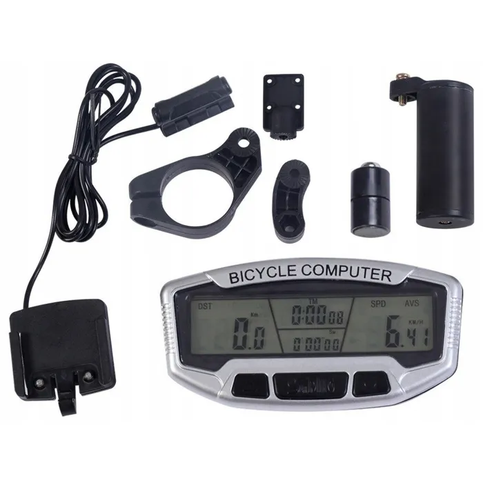 Compteur Vélo LCD Étanche 28 Fonctions – Cyclomètre, Odomètre, Vitesse Moyenne et Distance Parcourue pour Vélo, VTT et Route – Image 5
