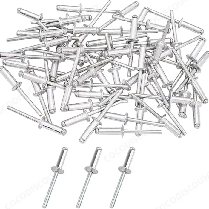 Pince à Riveter avec Jeu de Rivets – Outil de Fixation Métal pour Bricolage et Travaux – Image 4