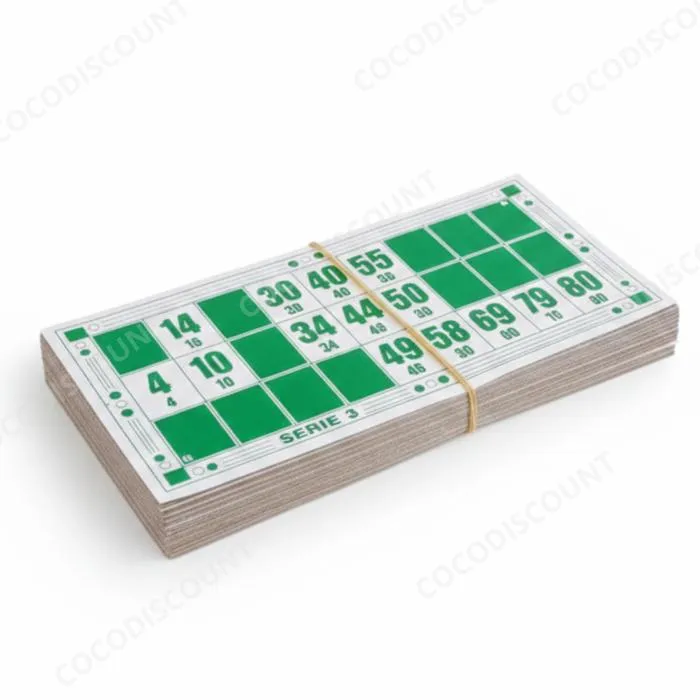 Jeu de Bingo en Bois – 48 Cartes – Loto Familial Classique pour Enfants et Adultes – Jeu de Société Amusant et Éducatif – Image 4