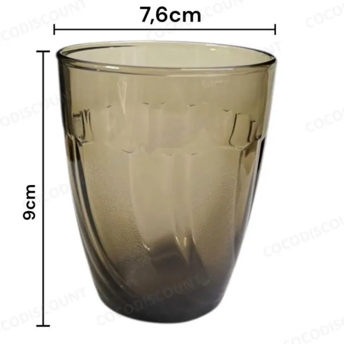 Lot de 6 Verres Duralex 25 cl – Fabriqués en France, Résistants aux Chocs Thermiques pour Table et Cuisin – Image 2
