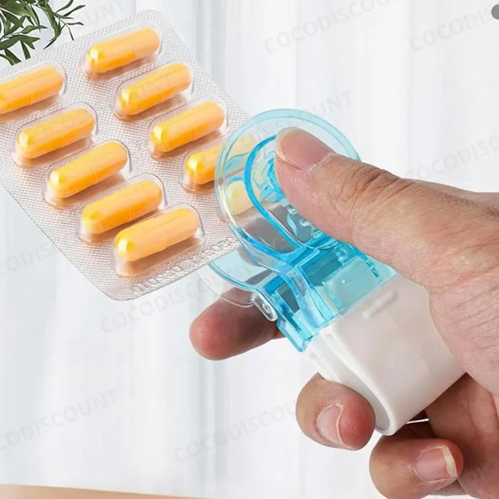 Presse-Pilules Pratique pour Extraire Médicaments des Blisters – Facile et Rapide- hygiénique – Image 5