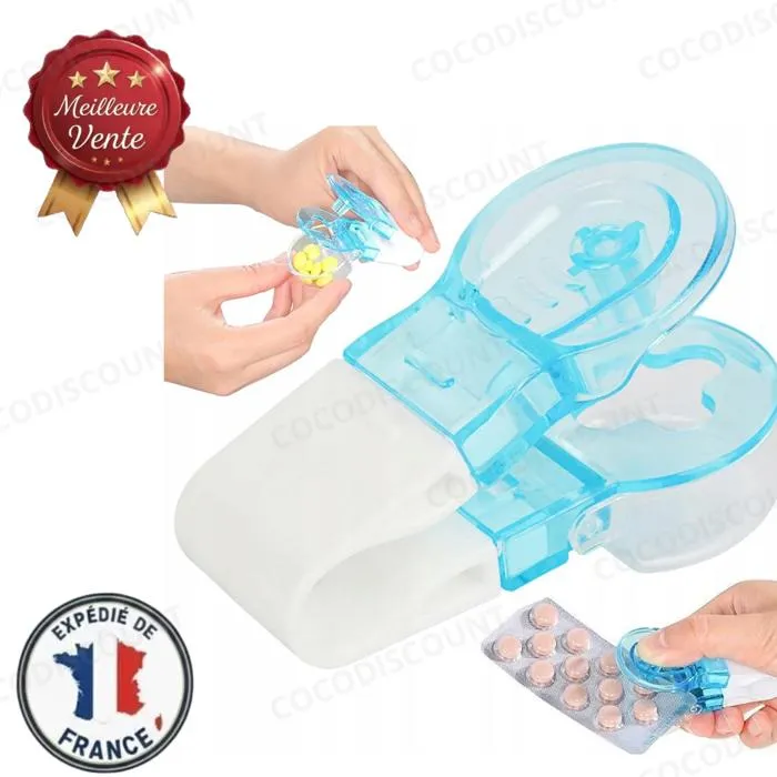 Presse-Pilules Pratique pour Extraire Médicaments des Blisters – Facile et Rapide- hygiénique