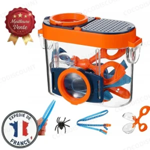 Loupe avec Récipient d’Observation pour Insectes – Kit Scientifique Nature pour Enfants et Adultes