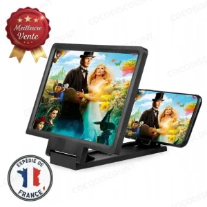 Loupe de Lecture pour Écran de Téléphone – Grossissement 3x | Loupe Agrandissante pour Smartphone et Lecture Facile