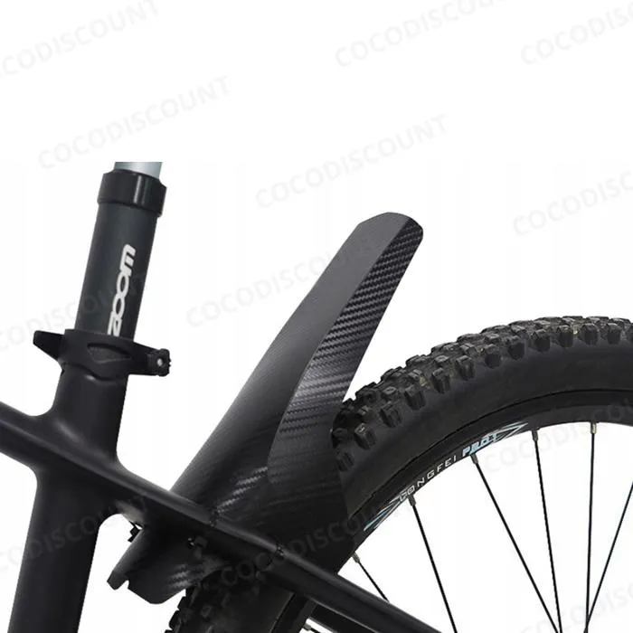 Garde-boue Vélo MTB Avant et Arrière – Lot 2 Pièces Universel 24/26/28″ pour VTT, Mountain Bike – Image 2
