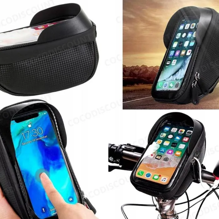 Étui Téléphone Vélo Étanche – Sacoche Guidon avec Fixation Sécurisée pour Smartphone, Accessoires et Objets Personnels – Image 5
