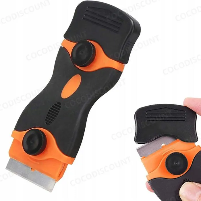 Grattoir pour Plaque de Cuisson à Induction – 5 Lames pour Verre Céramique et Coulis, Outil de Nettoyage Pratique – Image 3