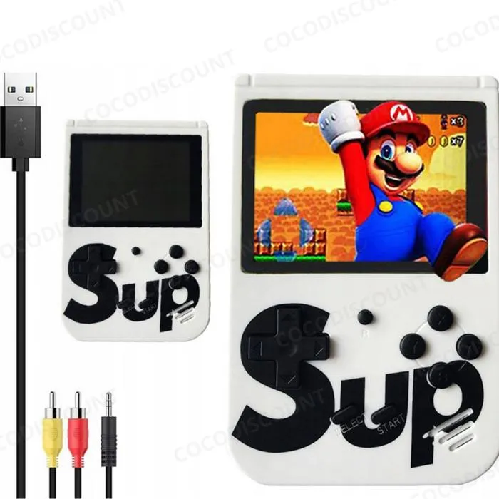 Console Rétro Portable Mini – 400 Jeux Classiques Intégrés – TV Game Box 3.0 avec Télécommande et Manette – Image 4