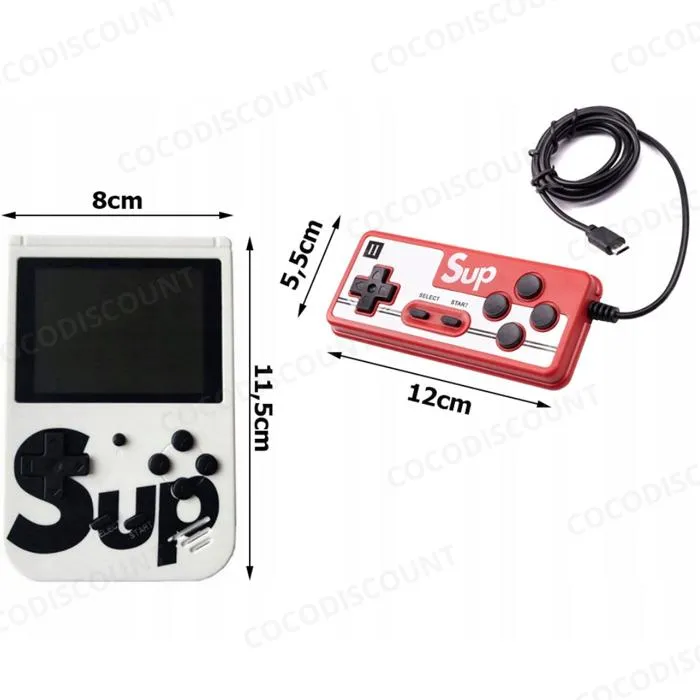 Console Rétro Portable Mini – 400 Jeux Classiques Intégrés – TV Game Box 3.0 avec Télécommande et Manette – Image 5