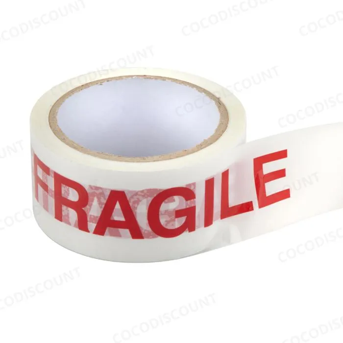 Lot de 9 Rouleaux Ruban Adhésif 50mm x 60m – Marron, Transparent et Fragile pour Déménagement, Emballage Carton et Colis – Image 2