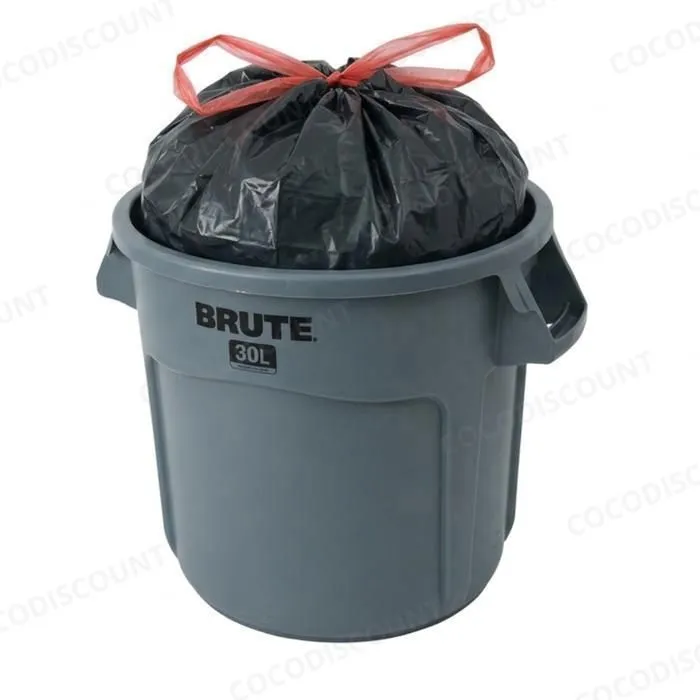 Lot de 24 Rouleaux Sacs Poubelle 30L – 360 Sacs avec Lien Coulissant, Résistants et Pratiques pour Cuisine, Bureau et Maison – Image 3
